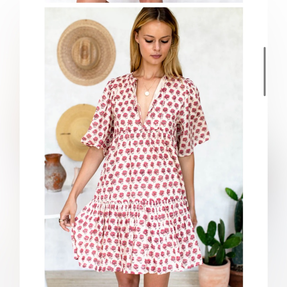 EMERSON FRY ISLA DRESS - ALMA ORGANIC SIZE M/L